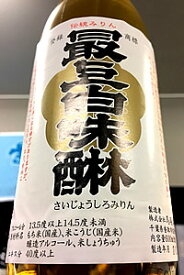 馬場本店　最上白味醂（みりん）　600ml