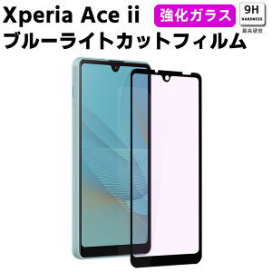 Xperia Ace II SO-41B u[CgJbg KX tیtB KXtB ώw  \ʍdx 9H Jo[ ϏՌ CAX wy tیKX 2.5D EhGbWH 