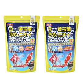 コメット COMET イトスイ【2袋セット】金魚の主食納豆菌中粒430g 金魚のエサ 金魚の餌 金魚フード 金魚 きんぎょ 鯉の餌 錦鯉の餌 幼鯉の餌 中粒タイプ 浮上性 メーカー直販 送料無料