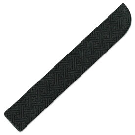 男性用 扇子袋 扇子8-9寸用 (約29cm) 紗綾形 (さやがた) 黒