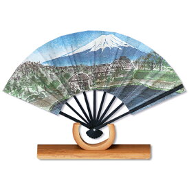 日本のお土産 名勝地 豆扇子 富士山