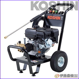 工進 エンジン式高圧洗浄機 キャリー付き 最高圧力14MPa JCE-1408UDX 【KOSHIN/エンジン式高圧洗浄機/代引不可】