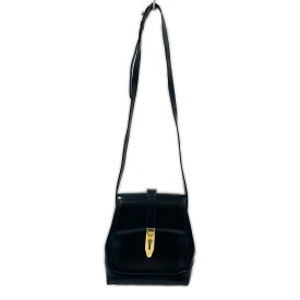 【中古B/標準】CELINE セリーヌ ショルダーバッグ ロゴ ターンロック ヴィンテージ 斜め掛け レディース 20451233