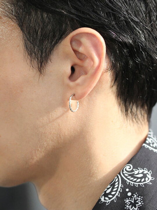 楽天市場】インディアンジュエリー 【 Twist Hoop Pierce / ツイスト 
