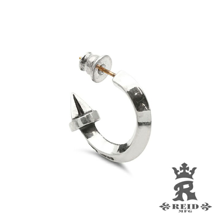 楽天市場】REID MFG リードMFG 【 Pointed Star Hoop Earring / ポイン  
