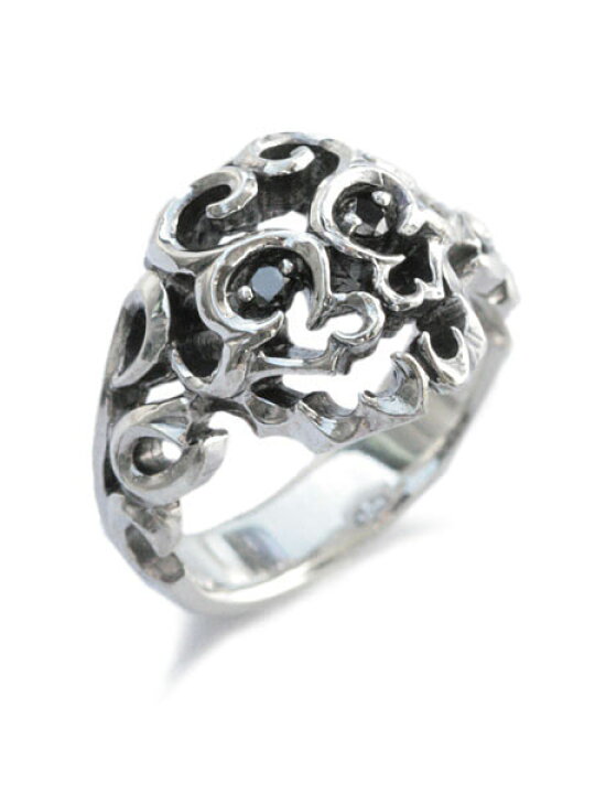 楽天市場】GARDEL ガーデル 【 Ruffin Skull Ring GDR-046