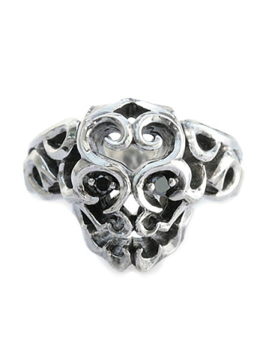 楽天市場】GARDEL ガーデル 【 Ruffin Skull Ring GDR-046
