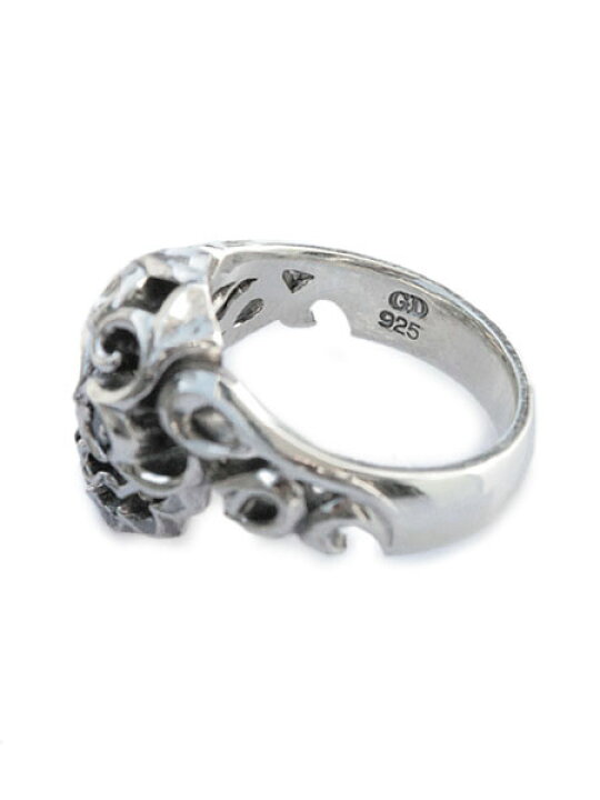 楽天市場】GARDEL ガーデル 【 Ruffin Skull Ring GDR-046