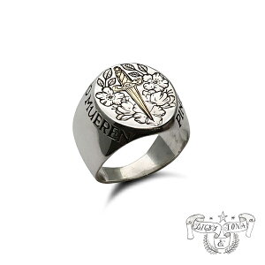 Digby & Iona fBOr[ Ah ACIi y Kahlo Signet Ring ( K14 Yellow Gold Inlay ) VOlbg O z[ Ki ] w Vo[ 925  S[h  _K[ Z t[  v[g Y f