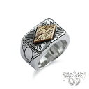 Digby & Iona ディグビー アンド アイオナ 【 Natura Signet Ring / シグネット リング 】[ 正規品 ] 指輪 シルバー 925 イーグル 鷲 ワシ 鳥 ゴールドカラー プレゼント メンズ レディース 人気 ブランド おしゃれ 銀 【 送料無料 】