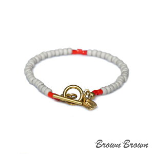 BrownBrown �u���E���u���E�� �y �r�[�Y�u���X���b�g ( Gray ) �O���[ �z[ ���K�i ] �u���X �V���v�� �J���t�� �v���[���g ���j�Z�b�N�X �M�t�g �y�A �����Y ���f�B�[�X �l�C �u�����h ������� �v