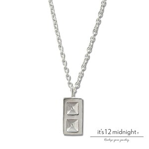 it's 12 midnight Cbc gDG ~bhiCg y Reverse Studs Pendant / o[X X^bY y_g [ T-N016 ]z[ Ki ] y_g Vo[  925 Vv v[g Y fB[X 