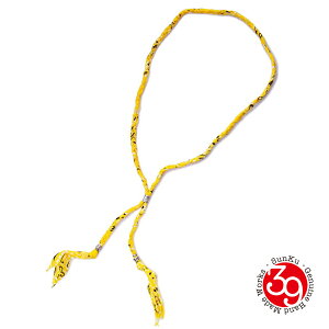 SunKu TN 39 y BANDANA NECKLACE / o_i lbNX (YELLOW) [ SK-290 ] z[ Ki ] Rbg Brass uX ^J yA v[g Mtg jZbNX Y fB[X lC uh 