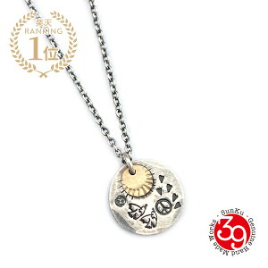 SunKu TN 39 y Love & Peace Plate Necklace / [ SK-017 ] z[ Ki ] u s[X v[g lbNX y_g ڍ@ Vo[ S[h o[h Aj} n[g 10K  a      