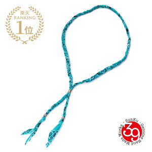SunKu TN 39 y BANDANA NECKLACE / o_i lbNX (TURQUOISE) [ SK-290 ] z[ Ki ] Rbg Brass uX ^J yA v[g Mtg jZbNX Y fB[X