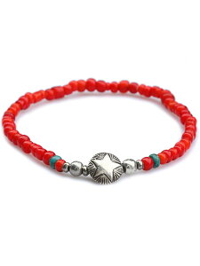 SunKu TN 39 y STAR CONCHA BEADS BRACELET RED / X^[R` uXbg bh [ SK-207-RED ] z[ Ki ] r zCgn[g ^[RCY X^[OVo[    925 yA v[g 
