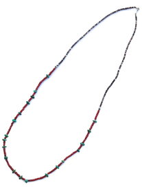 SunKu サンク 39 【 Antique beads necklace w Turquoise / アンティーク ビーズ ネックレス ターコイズ [ SK-235 ] 】[ 正規品 ] ホワイトハート スターリングシルバー ターコイズ アンティーク ユニセックス メンズ 【 送料無料 】
