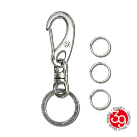 SunKu サンク 39 【 39 Original Key Ring [ SK-327 ] サンク オリジナル キーリング 】[ 正規品 ] キーホルダー キーチェーン 鍵 カギ 二重リング フック プレゼント ユニセックス ギフト ペア メンズ レディース 人気 ブランド おしゃれ カジュアル