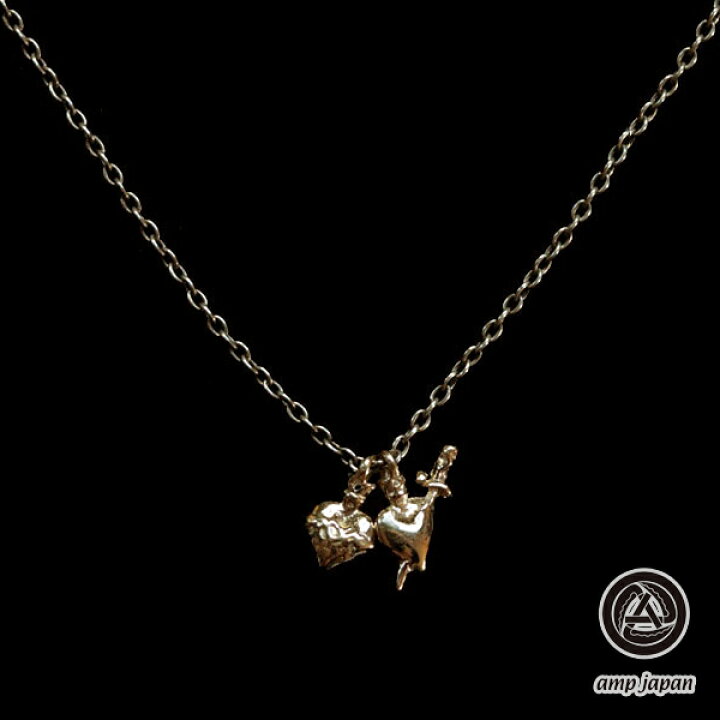 楽天市場】amp japan アンプ ジャパン 【 ハートネックレス ( GOLD 
