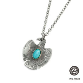 amp japan アンプ ジャパン 【 Thunderbird Native American Coin Turquoise [ 13AA-108 ] サンダーバード ネイティブアメリカン コイン ターコイズ 】[ 正規品 ] ネックレス ペンダント 硬貨 銀貨 鳥 ペア プレゼント ユニセックス メンズ レディース