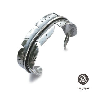 amp japan �A���v �W���p�� �y Eternal Feather Bangle -Wide- [ 15AO-309 ] �G�^�[�i�� �t�F�U�[ �o���O�� ���C�h �z[ ���K�i ] �J�t�u���X���b�g ���L �H�� �V���o�[ �u���X �� �y�A �v���[���g �M�t�g ���j