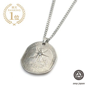 amp japan Av Wp y Quarter Dollar Necklace -diamond- [ 13AA-103 ] NH[^[_[lbNX _Ch z[ Ki ] y_g RC d  Vo[ yA v[g Mtg jZb