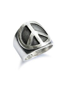 BELIEVEINMIRACLE ビリーブインミラクル 【 PEACE RING 大 / ピース リング 】[ 正規品 ] 指輪 シルバー925 幅広 ペア ギフト プレゼント ユニセックス メンズ レディース 人気 ブランド おしゃれ スターリングシルバー 幅広リング 【 送料無料 】