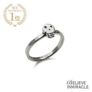 BELIEVEINMIRACLE r[uC~N y SKULL BABY RING ( silver ) XJxCr[O Vo[ z[ Ki ] w sL[ hN [  925 yA v[g jZbNX Y fB[X 