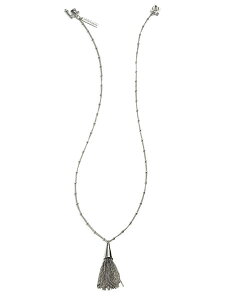 Eddie Borgo GfB{S y SMALL CHAIN TASSEL PENDANT NECKLACE X[`F[ ^bZ y_g lbNX (Vo[) z[ Ki ] 킢 OWA[ ꂢ  fB[X lC 