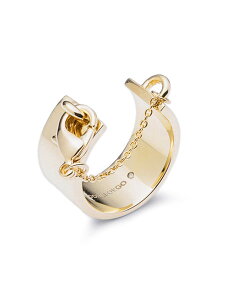 Eddie Borgo �G�f�B�{���S �y Safety Chain RIng (GOLD) �Z�[�t�e�B�[ �`�F�[�� �����O �S�[���h �z[ ���K�i ] �w�� ���ꂢ�� ��l �p�[�e�B�[ �J�W���A�� �t�H�[�}�� �v���[���g �M�t�g ���f�B�[�X �y ��