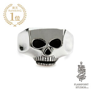 Flash Point �t���b�V���|�C���g �y �W���X�J�������O JIM SKULL RING �z[ ���K�i ] �w�� �h�N�� �[�� �V���o�[ �� 925 �l�C���f�� ���p ���p ���j�Z�b�N�X �����Y ���f�B�[�X ������� �y �������� �z