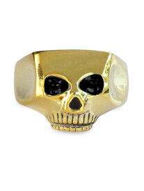 Flash Point フラッシュポイント 【 JIM SKULL GOLD SE (ONYX) ※別注モデル ジムスカルリング 】[ 正規品 ] 指輪 ドクロ 髑髏 シルバー 銀 925 オニキス 人気 ペア プレゼント ギフト ユニセックス メンズ レディース 【 送料無料 】