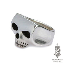 Flash Point フラッシュポイント 【 XL JIM SKULL RING / ジムスカルリング 】[ 正規品 ] 指輪 エックスラージ 大きめ ドクロ 骸骨 シルバー 銀 925 人気 ユニセックス メンズ レディース 人気 ブランド おしゃれ 【 送料無料 】