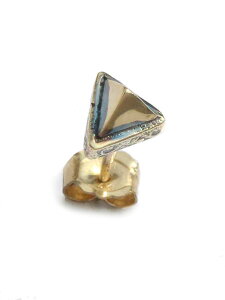 Garden of Eden K[f Iu Gf y TRIANGLE STUDDED PIERCE K10 GOLD [ED-GM16-S01-K10] / gCAO X^bY sAX K10S[h z[ Ki ]  Vv  X^bh  lC uh 