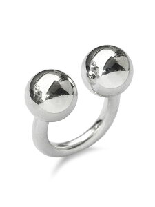 Garden of Eden K[f Iu Gf y 2 BALL BUTTON RING / VINTAGE STYLE [ ED-VG18-CR04 ] {[{^O Be[WX^C z[ Ki ] w X^[OVo[ 925 v[g jZbNX 