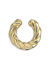 HARIM ハリム 【 press earcuff (MEDIUM) GP 片耳 [ HRA042CF M GP ] / プレス イヤカフ ミディアム 】[ 正規品 ] 耳飾り イヤリング ツイスト スペーサー イヤーカフ パーツ 銀 925 愛用 着用 ペア プレゼント ギフト ユニセックス メンズ レディース