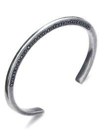 HARIM ハリム 【 Stairway to Heaven Side Word Cuff (Silver) ステェアウェイ トゥ ヘヴン サイド ワード カフ 】[ 正規品 ] ブレスレット バングル レッドツェッペリン Led Zeppelin シルバー ペア プレゼント メンズ レディース 【 送料無料 】