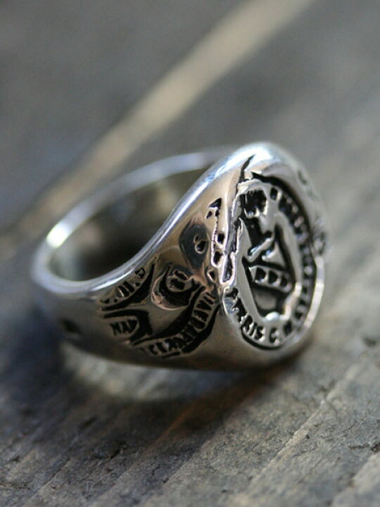 楽天市場】HARIM ハリム 【 Emblem College Ring エンブレム カレッジ 