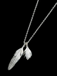 HARIM n y Slender feathers Half Very shine Necklace RP / [ HRP105RP ] z[ Ki ] tFU[ lbNX y_g Vo[ Y fB[X y  z