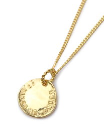 HARIM ハリム 【 stairway to Heaven COIN NECKLACE K18coating [ HRP114GP ] コイン ネックレス 】[ 正規品 ] ペンダント メンズ レディース 人気 おしゃれ 【 送料無料 】