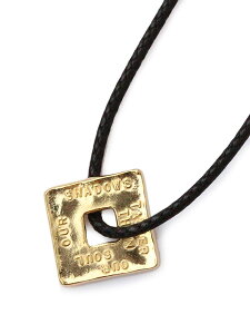 HARIM n y stairway to Heaven SQUARE CORD NECKLACE K18coating / [ HRP115GPC ] z[ Ki ] lbNX y_g S[h Y fB[X y  z
