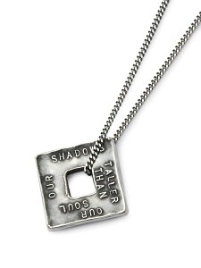 HARIM n y stairway to Heaven SQUARE CHAIN NECKLACE SV / [ HRP115SV ] z[ Ki ] lbNX y_g Vo[ Y fB[X y  z