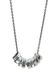 HARIM n y ROCK BEADS CHAIN NECK SV / [ HRP118SV ] z[ Ki ] r[Y lbNX y_g Vo[ Y fB[X y  z