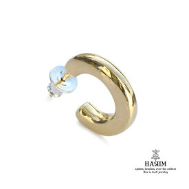 HARIM ハリム 【 Good Pierce L (K18 coating) / [ HRA048 ] 】[ 正規品 ] ピアス イヤリング シルバー ペア プレゼント ギフト ユニセックス メンズ レディース 片耳 人気 ブランド おしゃれ