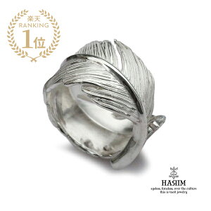 HARIM �n���� �y HARIM FEATHER RING L (WH) / [ HRR036SVWH ] �z[ ���K�i ] �t�F�U�[ �����O �w�� �V���o�[ �����Y ���f�B�[�X �y �������� �z