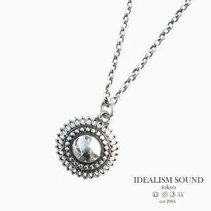 IDEALISM SOUND CfAYTEh y Large Sun Necklace (Silver) [ No.12065 ] [WTlbNX z[ Ki ] y_g Vo[ I[o`F[ 약 z   925 Mtg v[g jZ