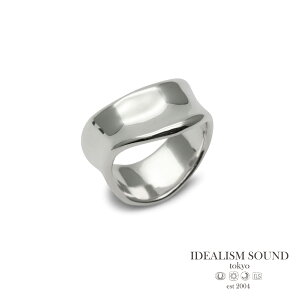 IDEALISM SOUND CfAYTEh y Natural Reverse Half Round Ring ( Silver ) [ IDS_R0009 ] i` o[X n[t Eh O z[ Ki ] w Vo[  v[g jZbNX Y 