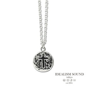 IDEALISM SOUND CfAYTEh y Cross on Hammer Work Circle Necklace [No.18011] / NX I n}[ [N T[N lbNX z[ Ki ] y_g `F[ 925 v[g jZbNX 