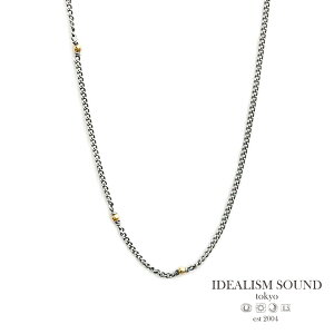 IDEALISM SOUND CfAYTEh y KIHEI CHAIN with 10KYG Beads ( 40cm+5cm ) [ S19047 ] 약`F[ lbNX K10CG[S[hr[Y z[ Ki ] lbNX lbNX`F[ `F[̂ 