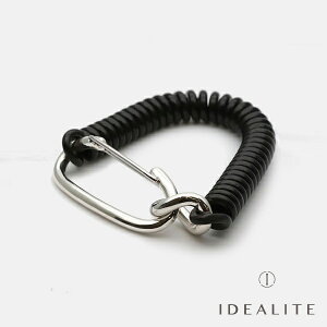CfACg IDEALITE y Curl Code Bracelet ( BLACK ) [ L20027 ] J[R[h uXbg ( ubN )z[ Ki ] Vo[   v[g jZbNX Y fB[X lC uh 